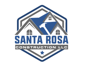 Santa Rosa Construction LLC logo design by AamirKhan