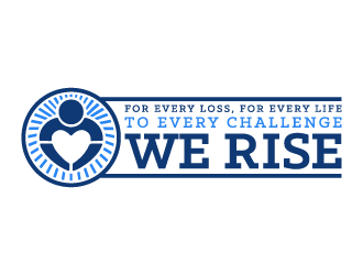 Logo:   We Rise… For every loss, For every life, To every challenge |  We are Gift of Life…We Rise      Company Name: Gift of Life Donor Program logo design by akilis13