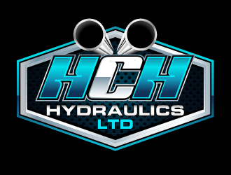 HCH HYDRAULICS LTD logo design by axel182