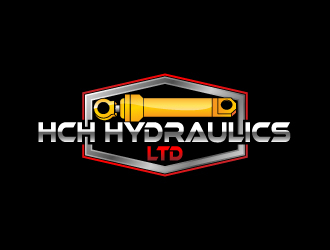 HCH HYDRAULICS LTD logo design by drifelm