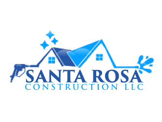 Santa Rosa Construction LLC logo design by AamirKhan