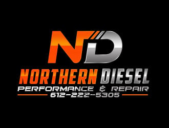 Northern Diesel Performance & Repair logo design by Benok