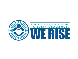 Logo:   We Rise… For every loss, For every life, To every challenge |  We are Gift of Life…We Rise      Company Name: Gift of Life Donor Program logo design by MarkindDesign