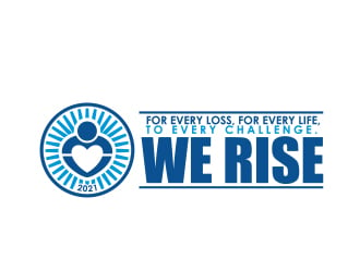 Logo:   We Rise… For every loss, For every life, To every challenge |  We are Gift of Life…We Rise      Company Name: Gift of Life Donor Program logo design by MarkindDesign