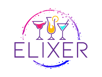 Elixer logo design by jaize