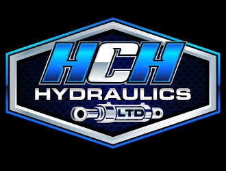 HCH HYDRAULICS LTD logo design by axel182