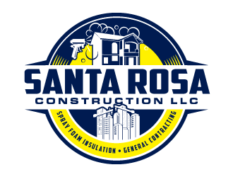 Santa Rosa Construction LLC logo design by PRN123