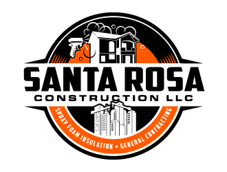 Santa Rosa Construction LLC logo design by PRN123