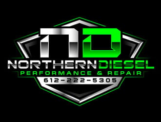 Northern Diesel Performance & Repair logo design by DreamLogoDesign