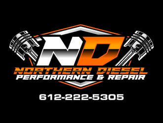 Northern Diesel Performance & Repair logo design by daywalker