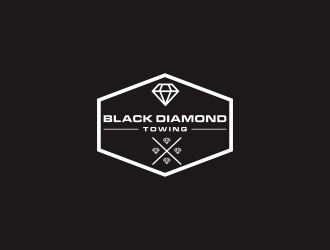 Black Diamond Towing logo design by kurnia