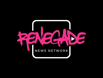 RENEGADE NEWS NETWORK  logo design by yondi