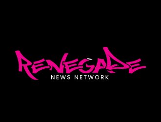 RENEGADE NEWS NETWORK  logo design by AB212