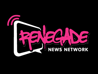 RENEGADE NEWS NETWORK  logo design by jaize