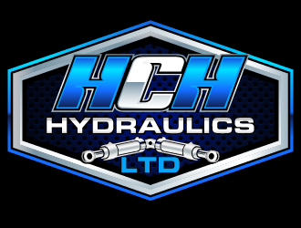 HCH HYDRAULICS LTD logo design by axel182