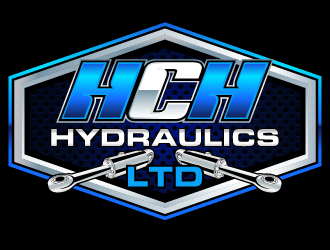 HCH HYDRAULICS LTD logo design by axel182