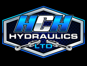 HCH HYDRAULICS LTD logo design by axel182