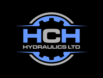 HCH HYDRAULICS LTD logo design by Gopil