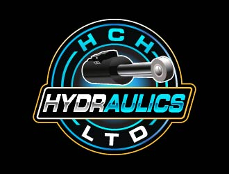 HCH HYDRAULICS LTD logo design by Suvendu