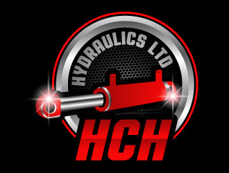 HCH HYDRAULICS LTD logo design by Suvendu