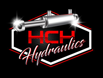 HCH HYDRAULICS LTD logo design by Suvendu