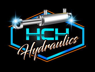 HCH HYDRAULICS LTD logo design by Suvendu