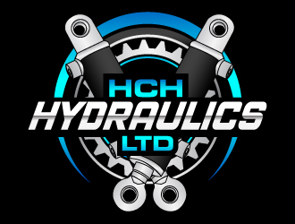 HCH HYDRAULICS LTD logo design by Suvendu