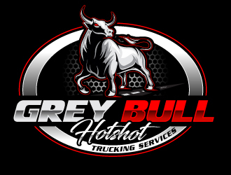 Grey Bull Trucking  Hotshot Services logo design by Suvendu