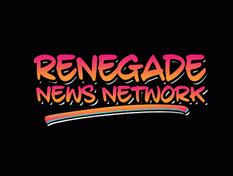 RENEGADE NEWS NETWORK  logo design by Bananalicious