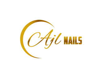 AJL Nails logo design by gateout