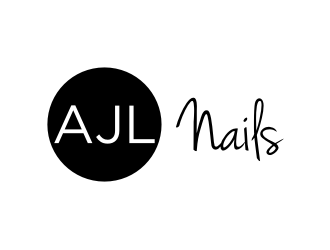 AJL Nails logo design by puthreeone