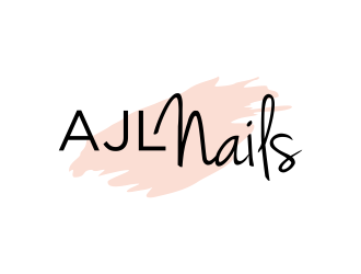 AJL Nails logo design by haidar