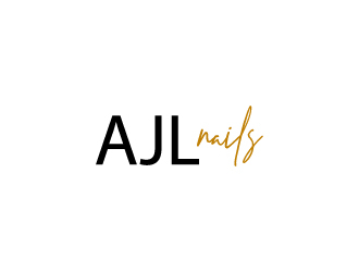 AJL Nails logo design by gateout