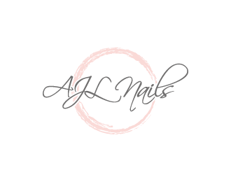 AJL Nails logo design by WRDY