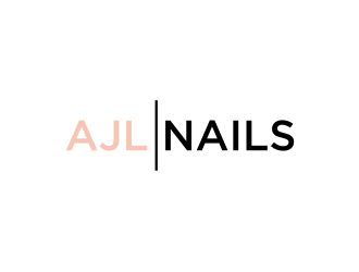 AJL Nails logo design by Nurmalia