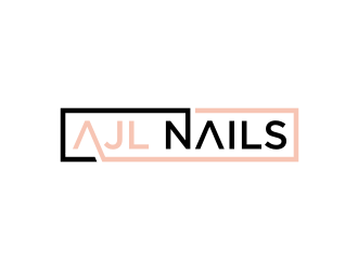 AJL Nails logo design by Nurmalia