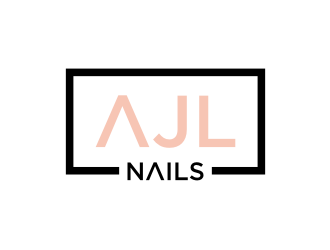 AJL Nails logo design by Nurmalia