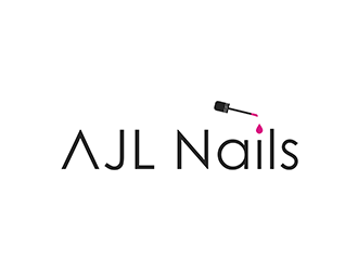 AJL Nails logo design by ndaru