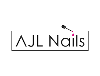 AJL Nails logo design by ndaru