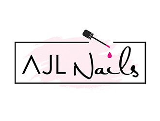 AJL Nails logo design by ndaru