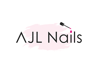 AJL Nails logo design by ndaru