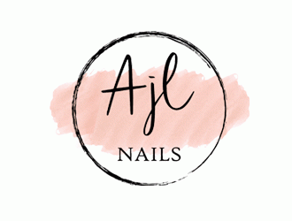 AJL Nails logo design by Bananalicious