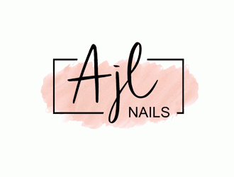 AJL Nails logo design by Bananalicious