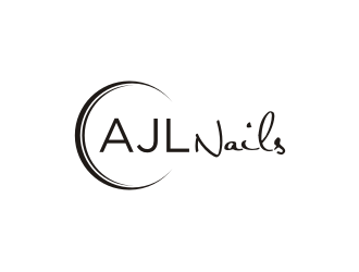 AJL Nails logo design by blessings