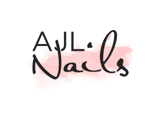 AJL Nails logo design by Garmos