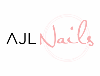 AJL Nails logo design by hopee