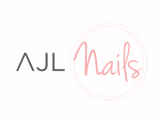 AJL Nails logo design by hopee