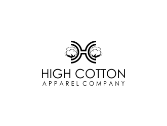 High Cotton Apparel Company logo design by oke2angconcept