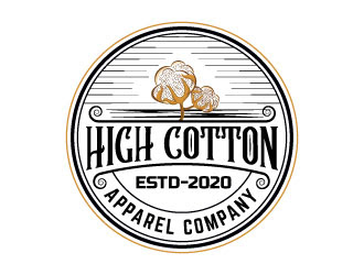 High Cotton Apparel Company logo design by Suvendu