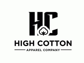 High Cotton Apparel Company logo design by Bananalicious